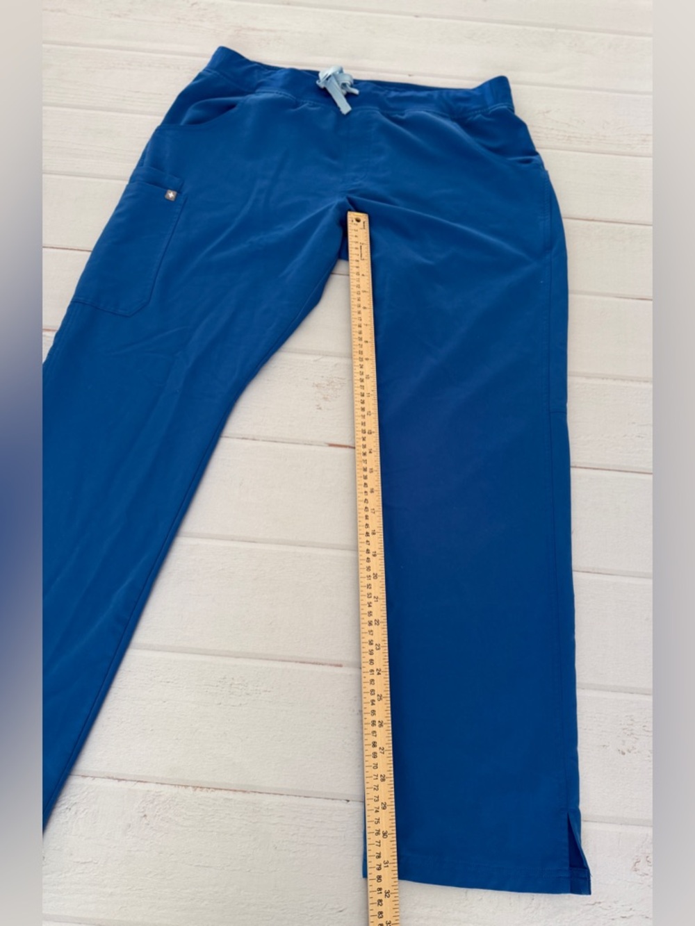 FIGS Kade Women’s Cargo Scrub Pants Technical Collection Blue XL Tall - Picture 4 of 10